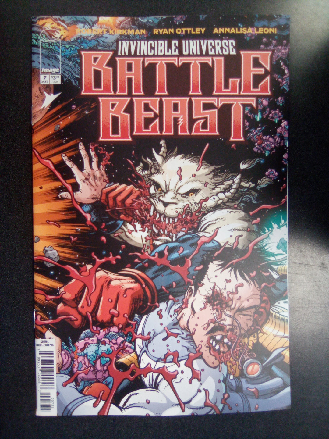 Invincible Universe Battle Beast #7 Cover C 1:10 Chris Burnham & Brian Reber Variant