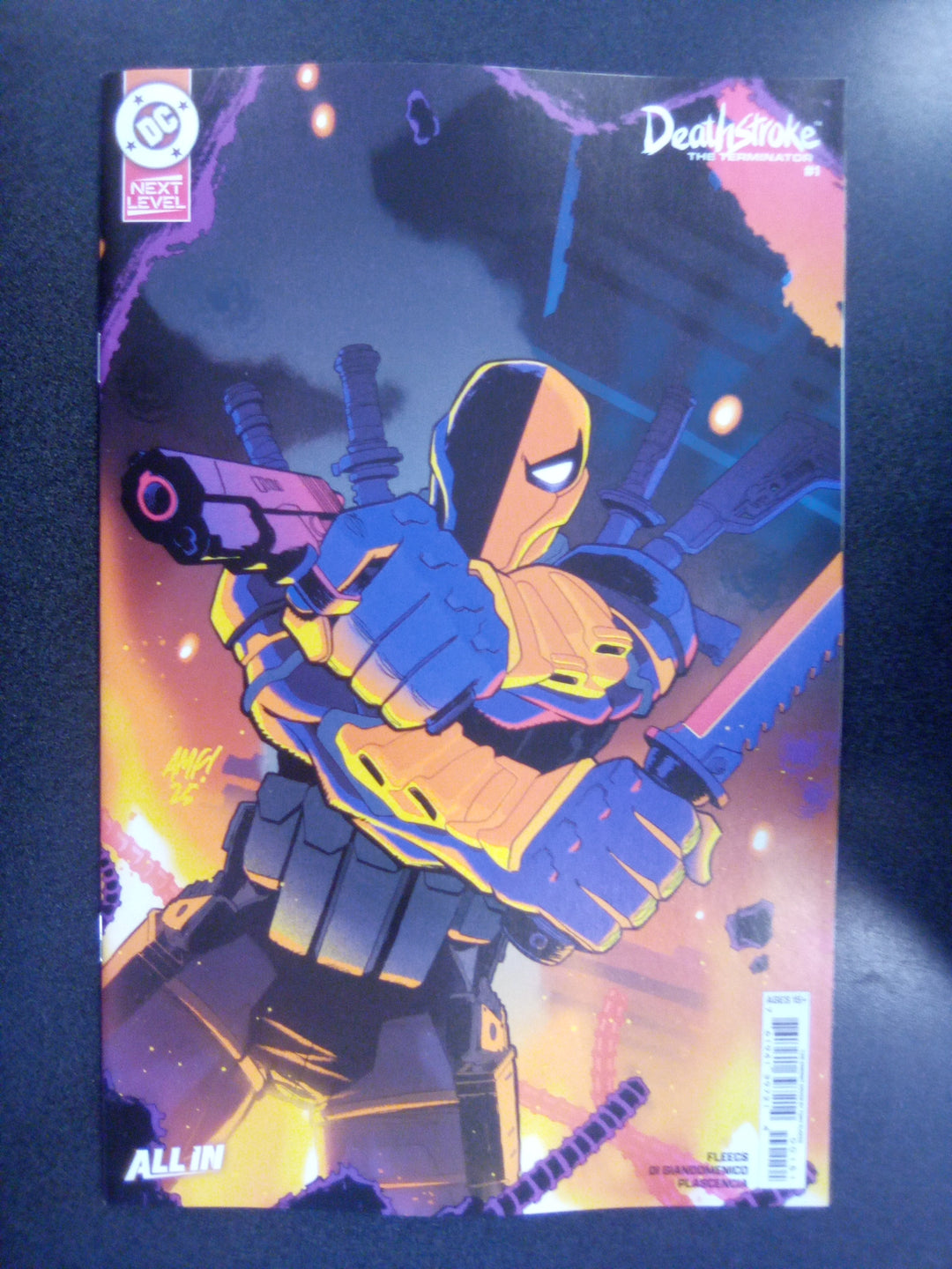 Deathstroke The Terminator #1 Cover G 1:25 Tony Fleecs Variant