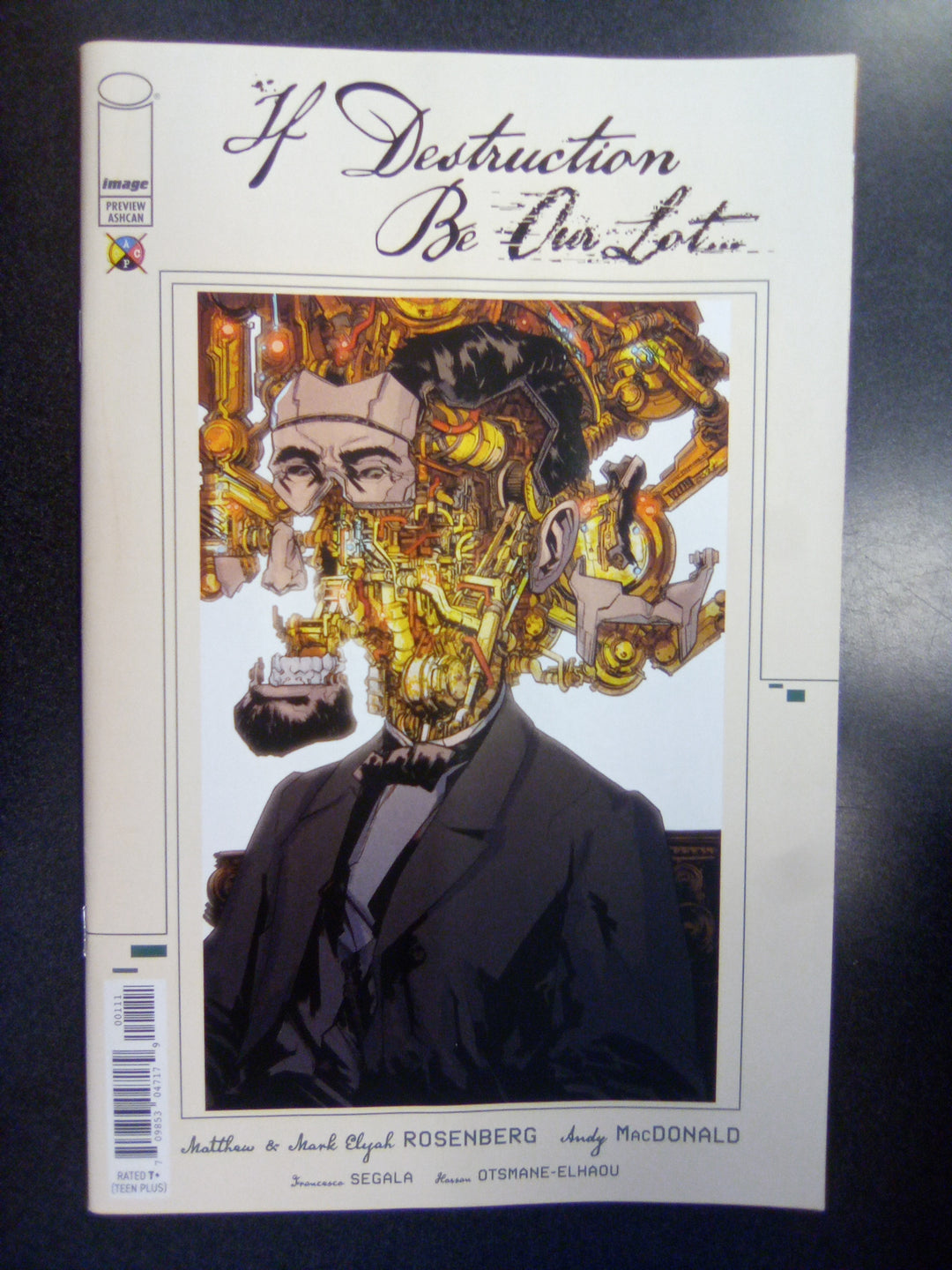 If Destruction Be Our Lot #1 Preview Ashcan Edition