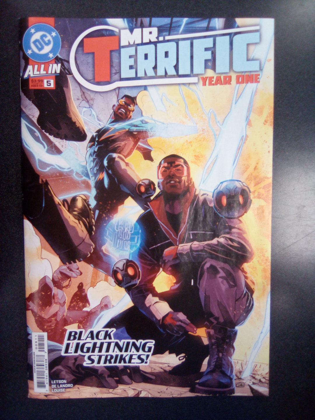Mr Terrific Year One #5 Cover A Edwin Galmon