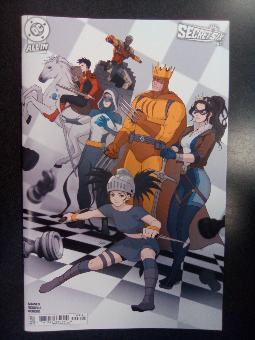 Secret Six #2 (Of 6) Cover C Lesley Leirix Li Card Stock Variant