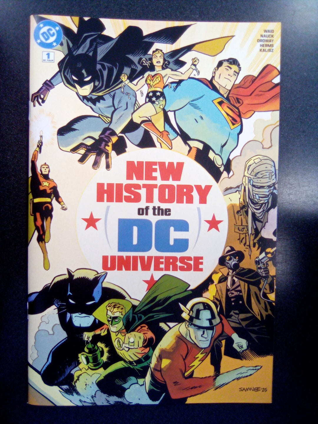 New History Of The DC Universe #1 (Of 4) Cover A Chris Samnee Wraparound