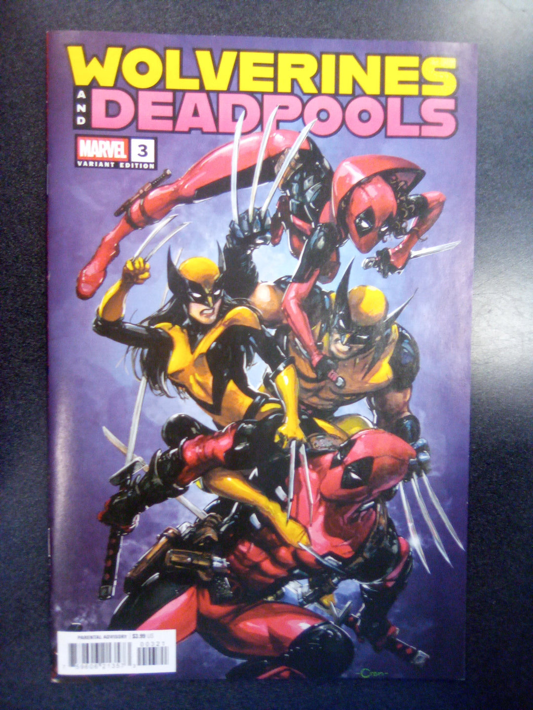Wolverines & Deadpools #3 Clayton Crain Variant