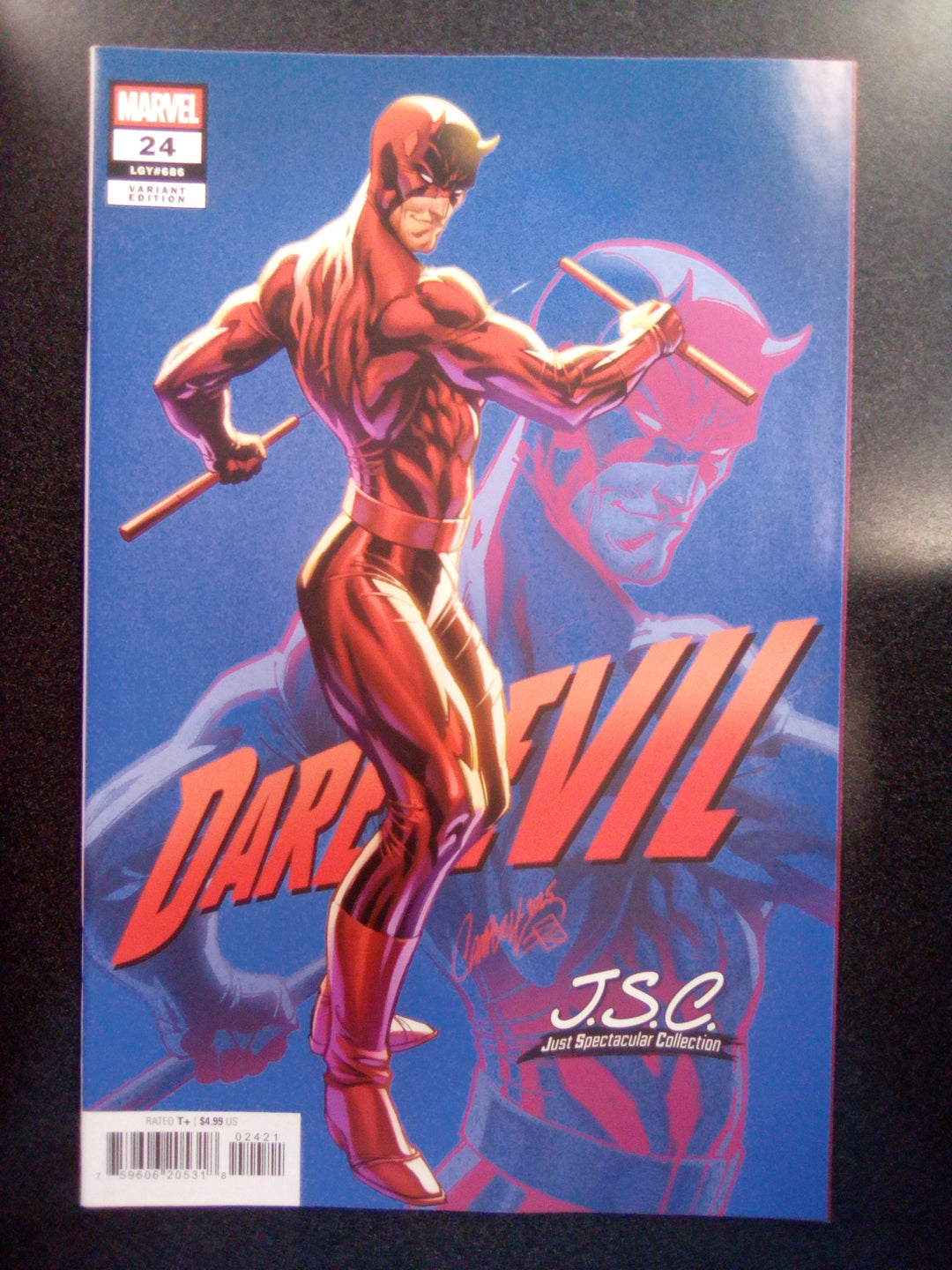 Daredevil #24 J. Scott Campbell Just Spectacular Collection Variant