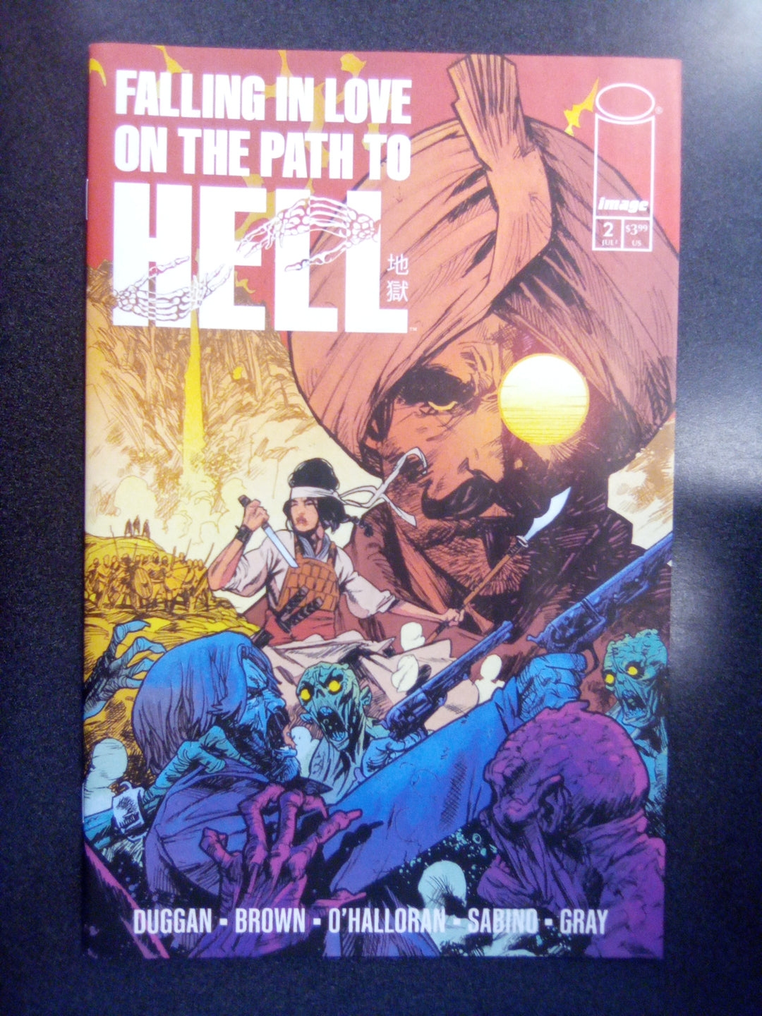 Falling In Love On The Path To Hell #2 Cover A Garry Brown & Chris O Halloran