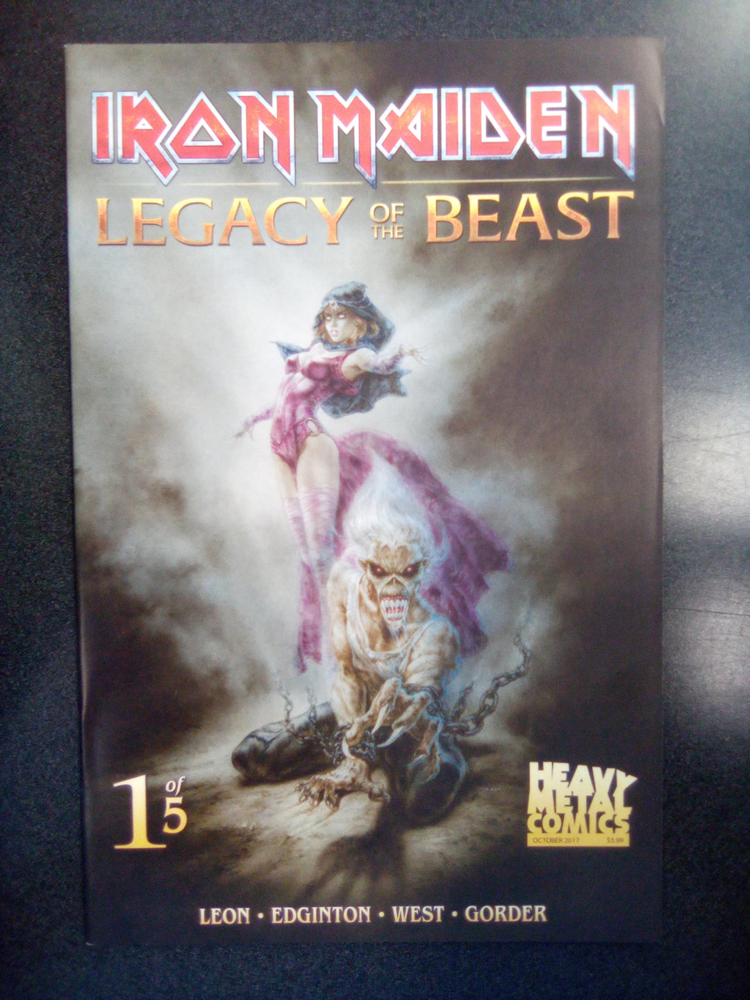 Iron Maiden Legacy of the Beast #1 (2017) Cover B Luis Royo