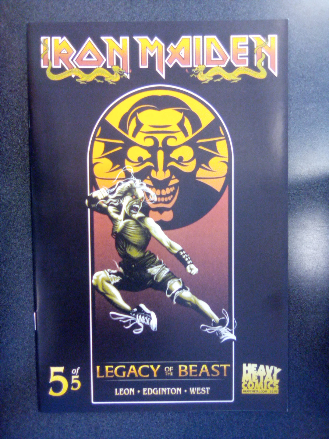 Iron Maiden Legacy of the Beast #5 (2018) Cover B Mark Englert