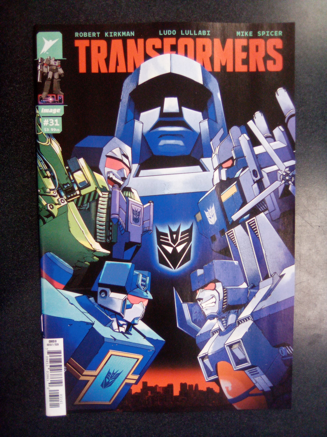 Transformers #31 Cover D 1 in 25 Manabu Yashiro Variant