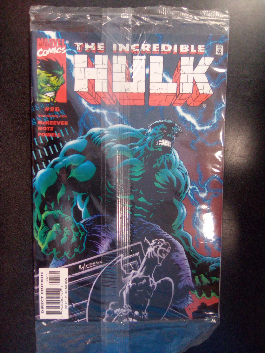 The Incredible Hulk #26 (Polybagged with Marvel Online CD)