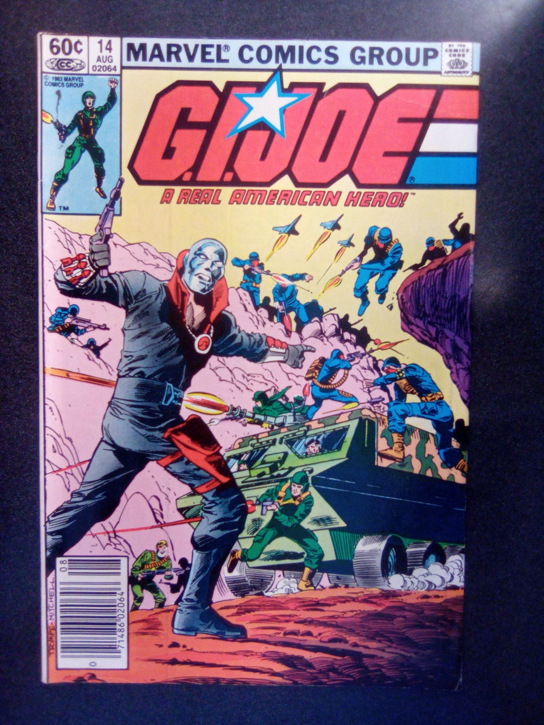 G.I. Joe A Real American Hero #14 (1983, Newsstand) FN-