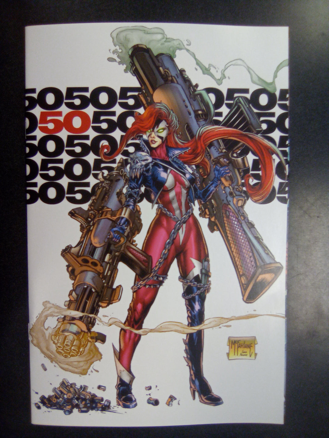 Spawn Scorched #50 Cover F 1:100 Todd McFarlane Full Art Variant