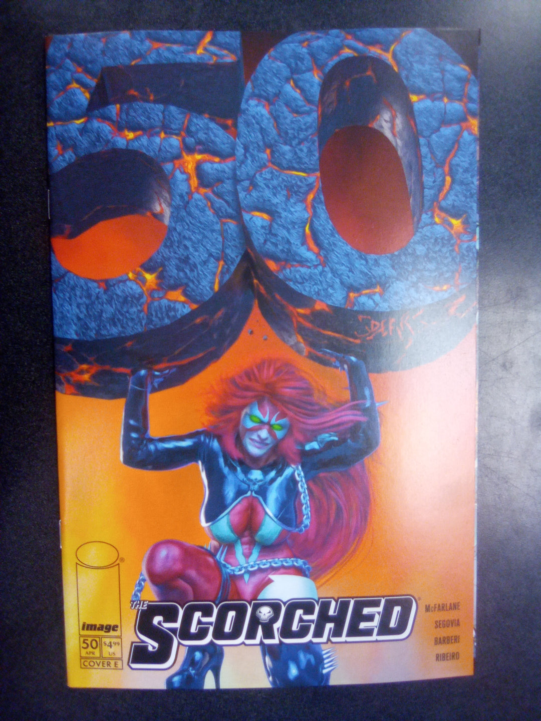 Spawn Scorched #50 Cover E 1:50 Mark Spears Variant