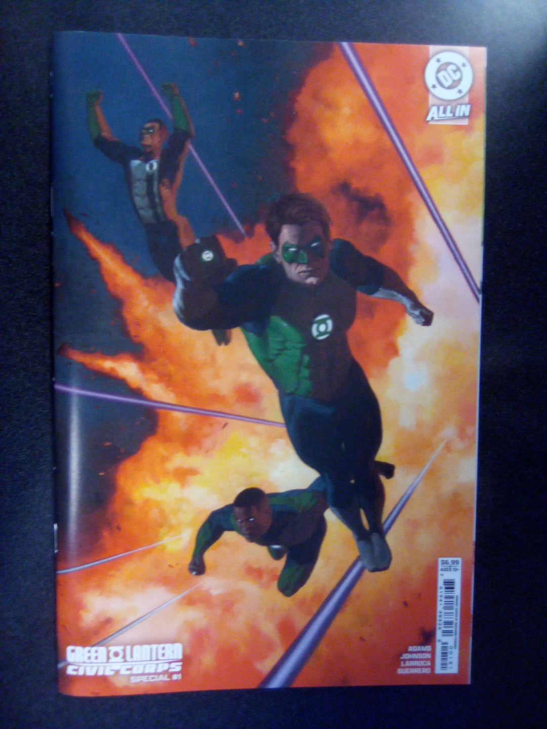 Green Lantern Civil Corps Special #1 (One Shot) Cover C Riccardo Federici Card Stock Variant