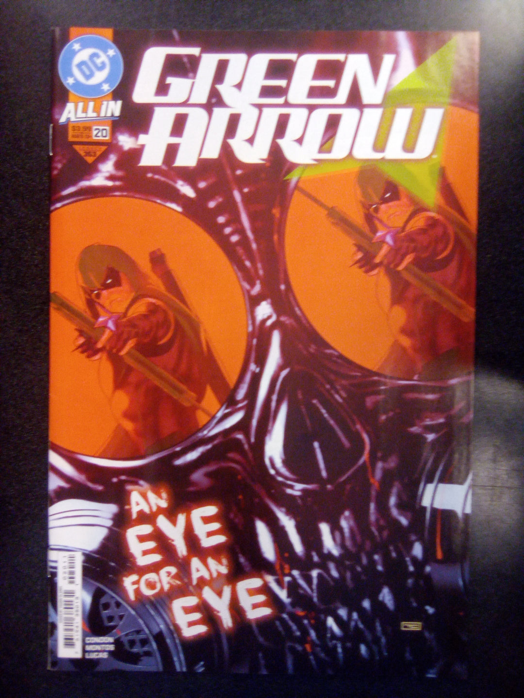 Green Arrow #20 Cover A Taurin Clarke