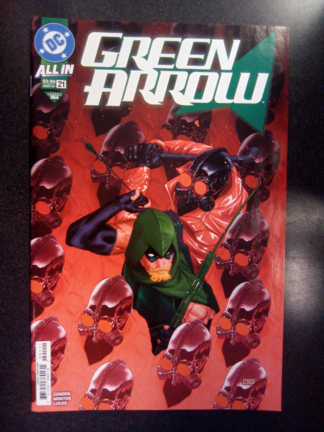 Green Arrow #21 Cover A Taurin Clarke