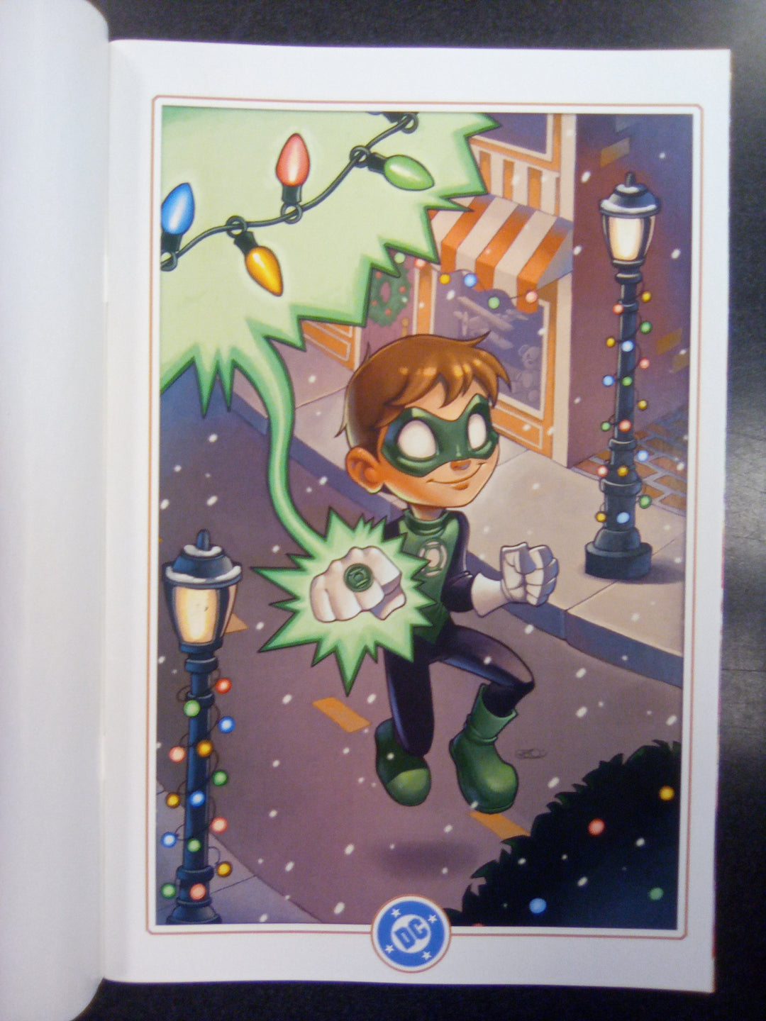 Green Lantern #18 Cover D Chrissie Zulloe DC Winter Wonderland Card Stock Variant