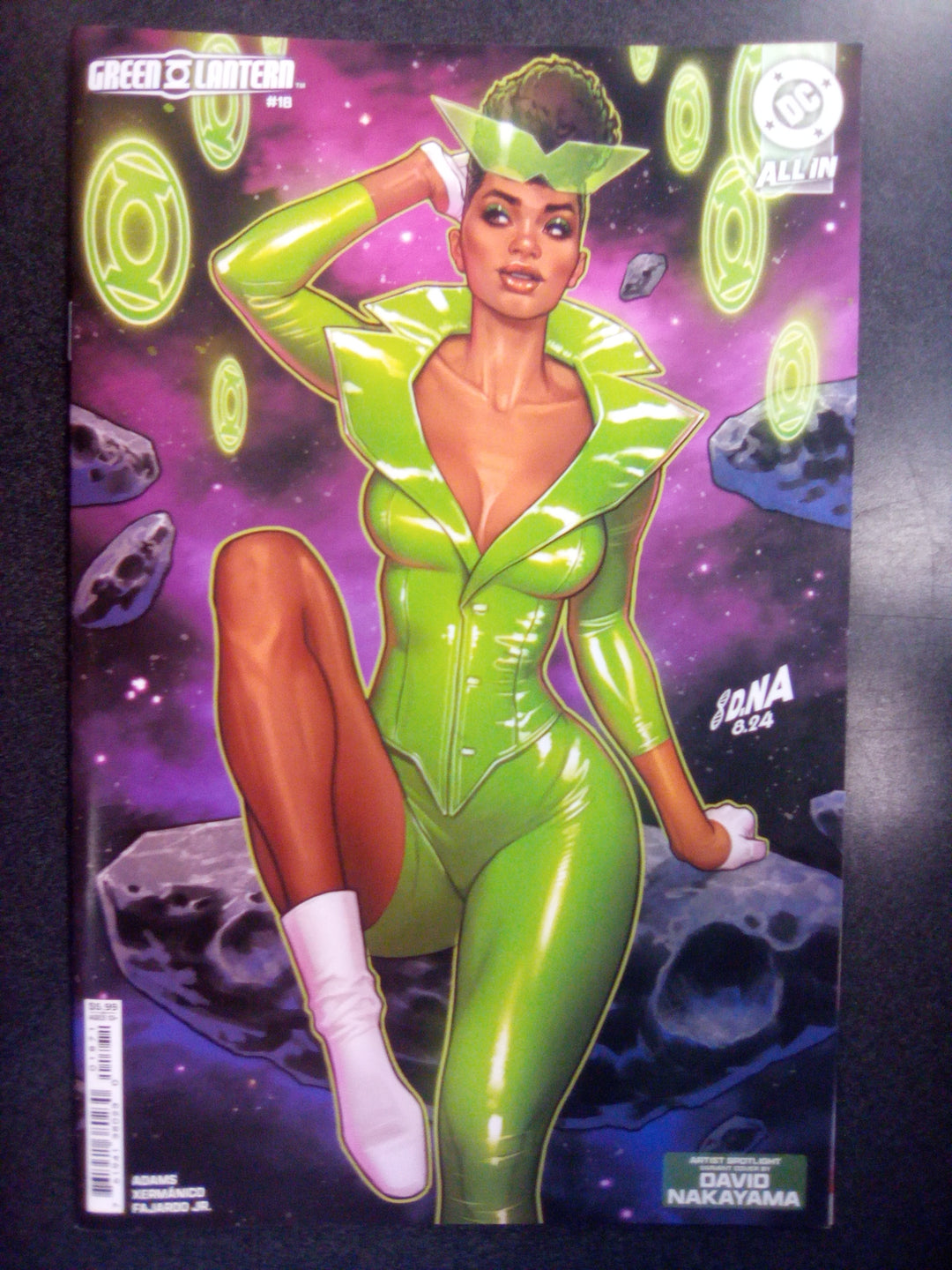 Green Lantern #18 Cover E David Nakayama Artist Spotlight Card Stock Variant
