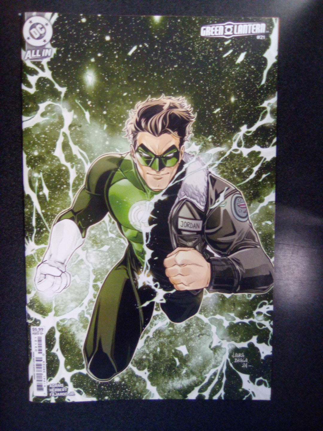 Green Lantern #21 Cover C Laura Braga Card Stock Variant