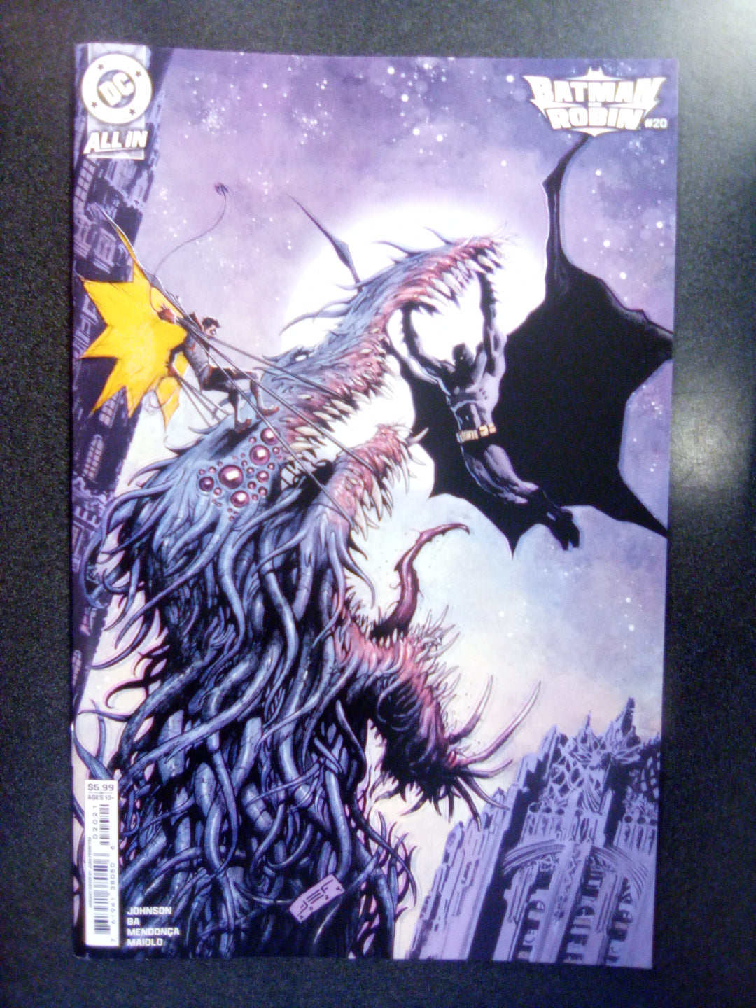 Batman And Robin #20 Cover B Juan Ferreyra Card Stock Variant