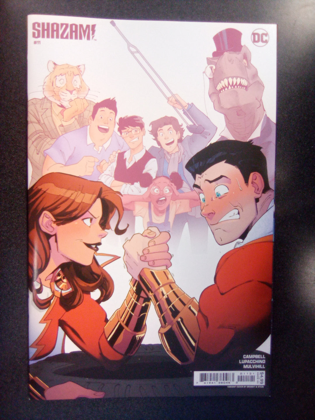 Shazam #11 Cover B Brandt & Stein Card Stock Variant