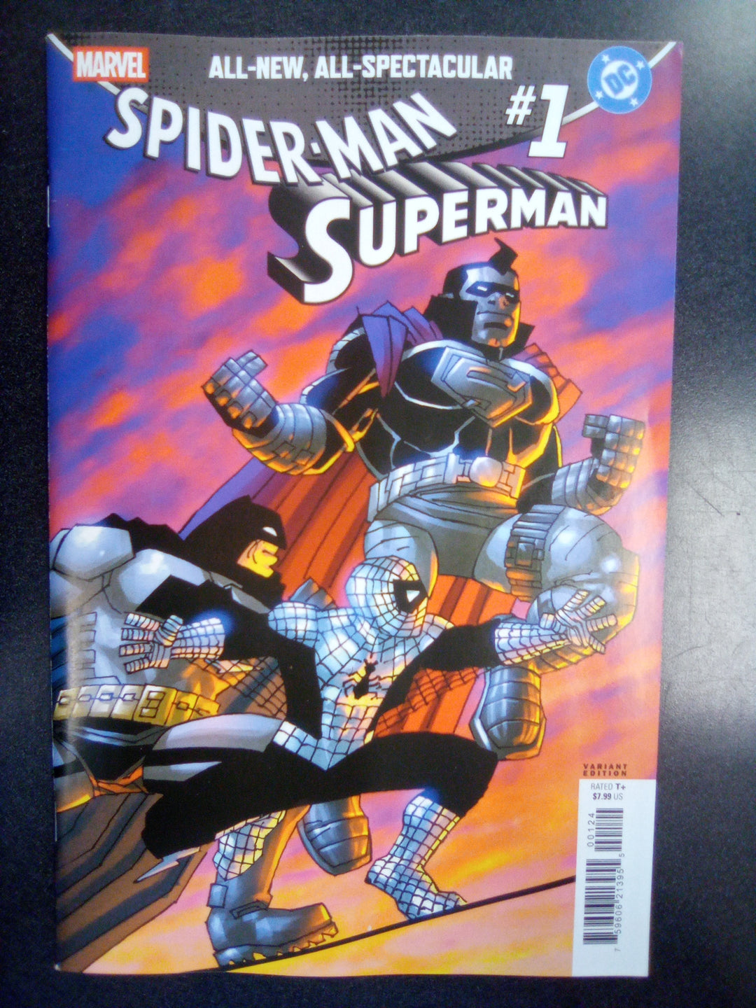 Marvel/DC: Spider-Man/Superman #1 Frank Miller Variant