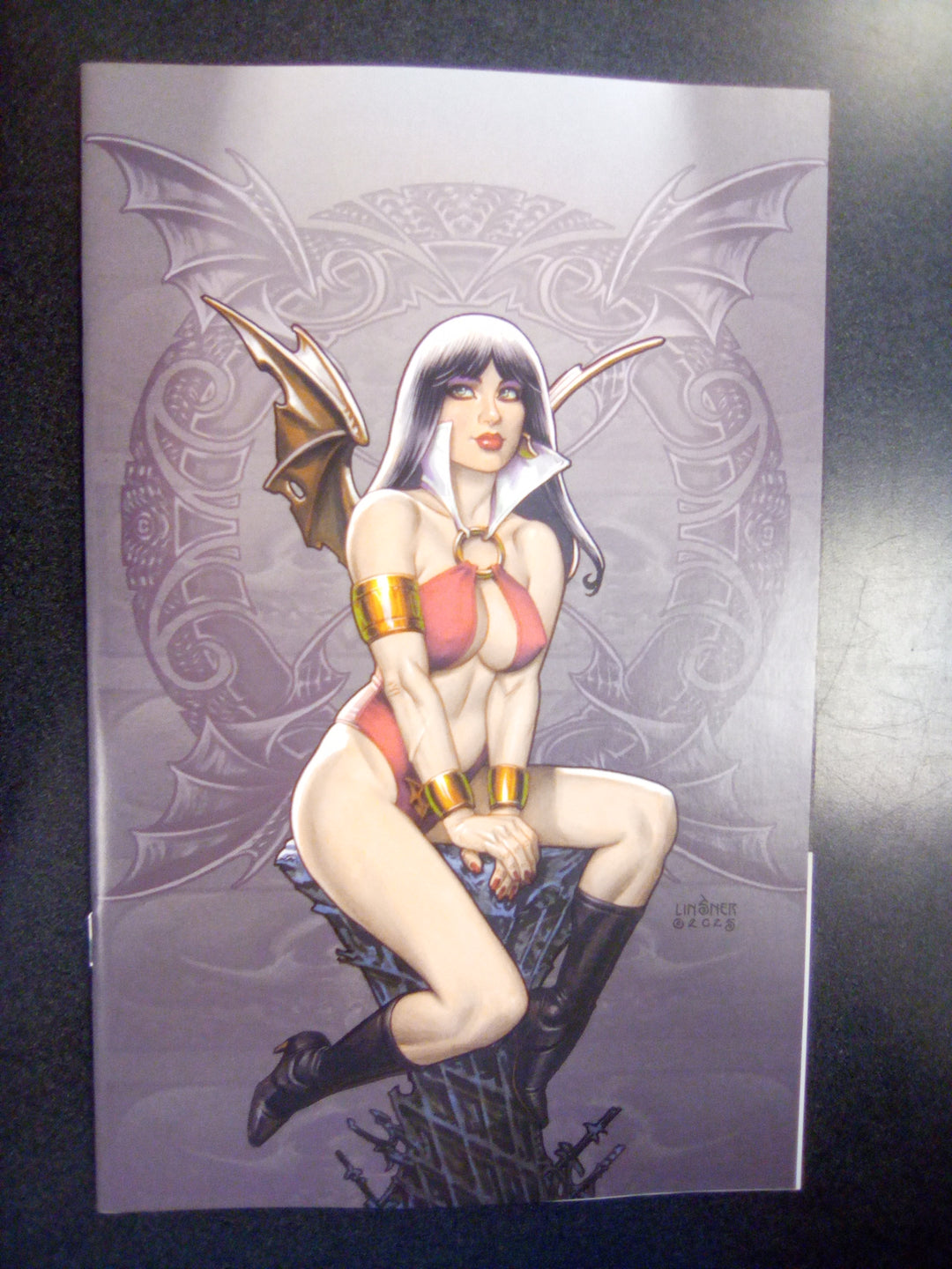 Vampirella (2026) #1 Cover J 1:15 Joseph Michael Linsner Full Art Variant