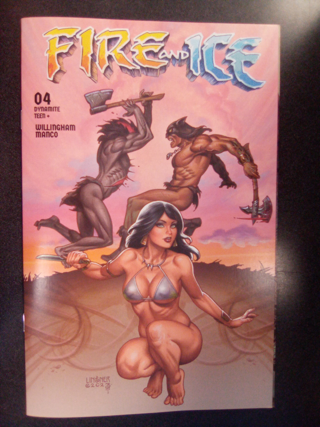 Fire And Ice #4 Cover A Joseph Michael Linsner