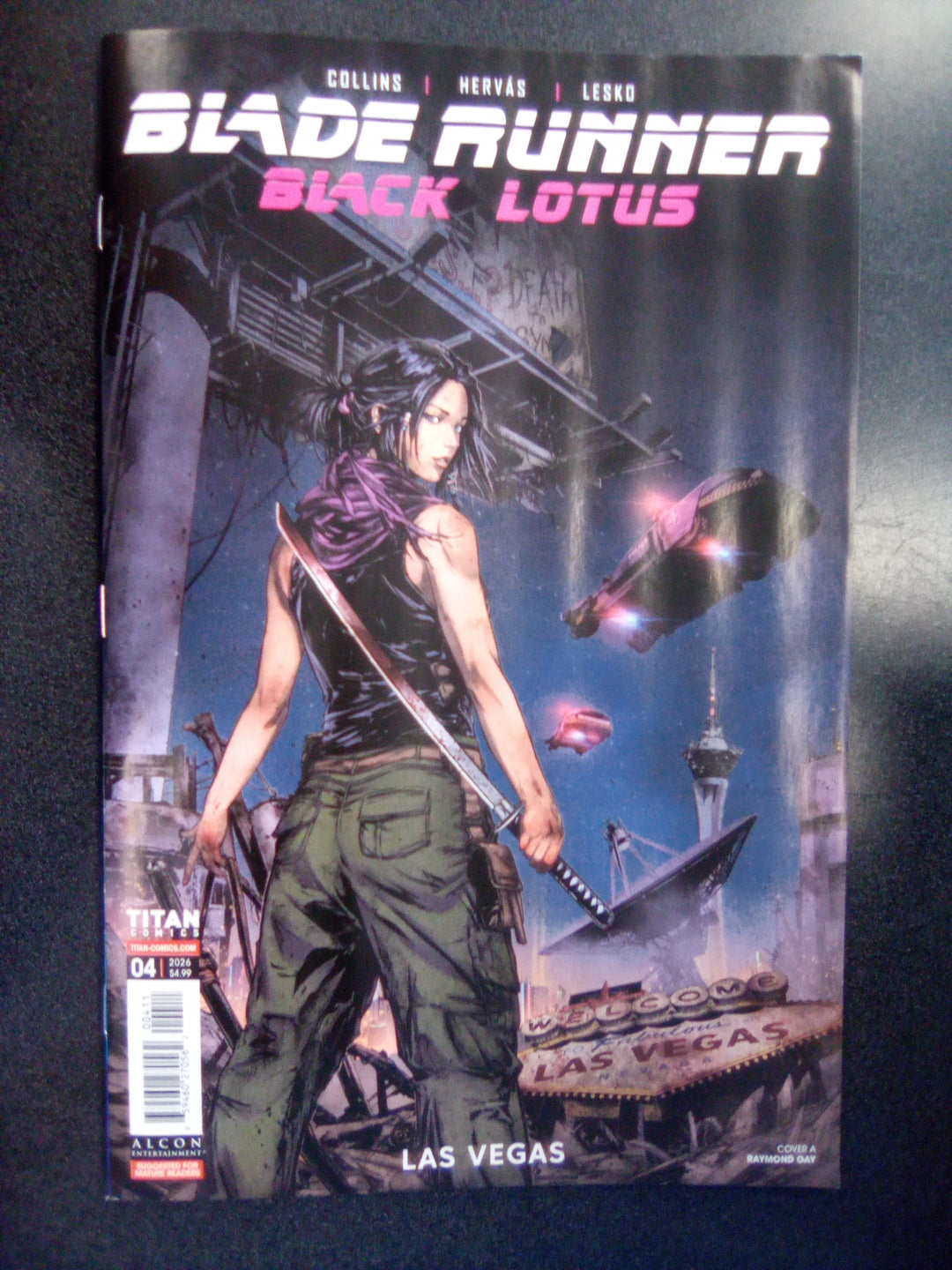 Blade Runner Black Lotus Las Vegas #4 Cover A Raymond Gay