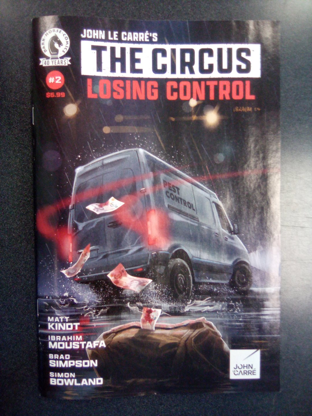 John Le Carré's : The Circus Losing Control #2 (Cover A) (Ibrahim Moustafa)