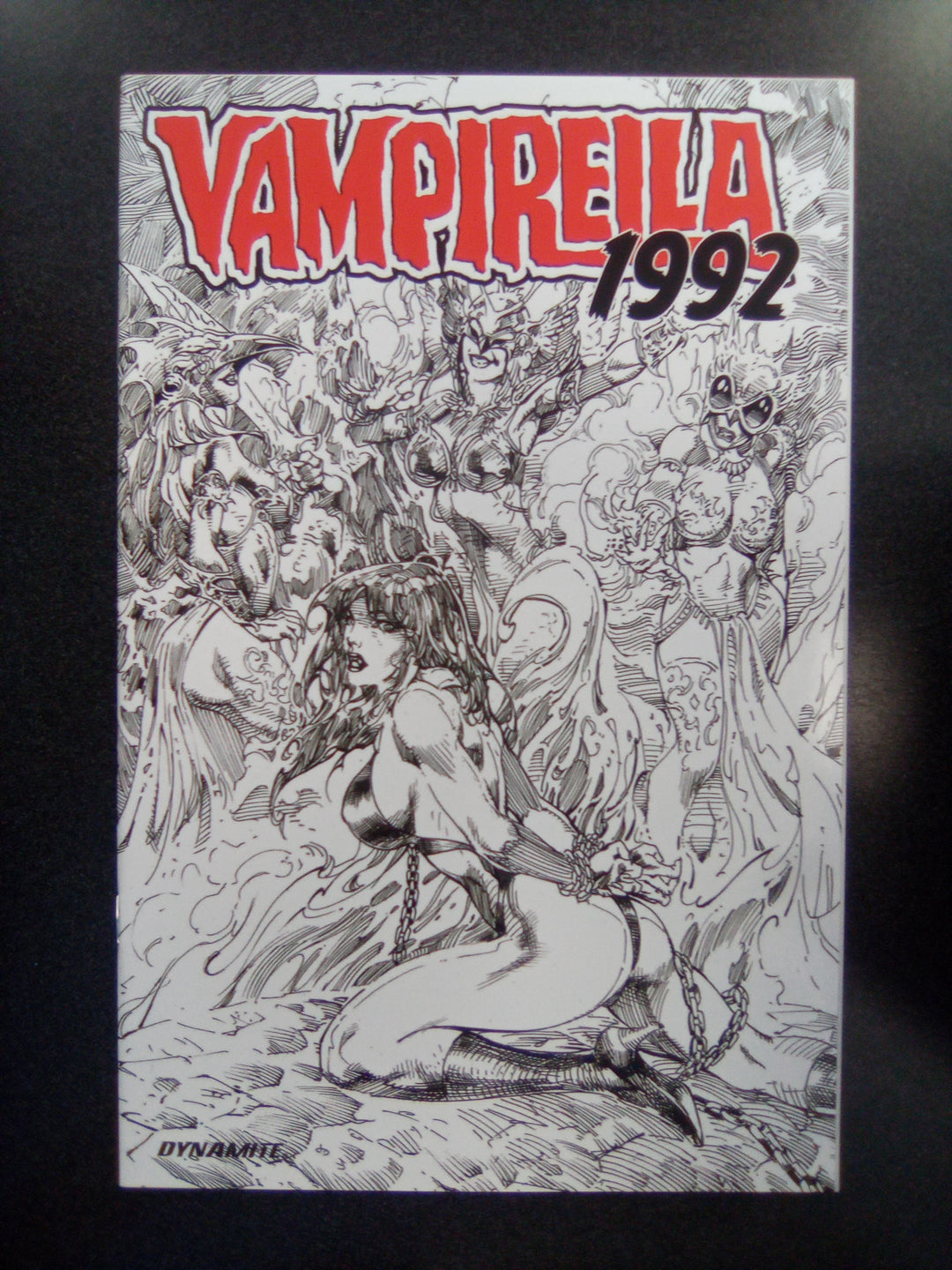 Vampirella 1992 One Shot 1:10 Castro Line Art Variant