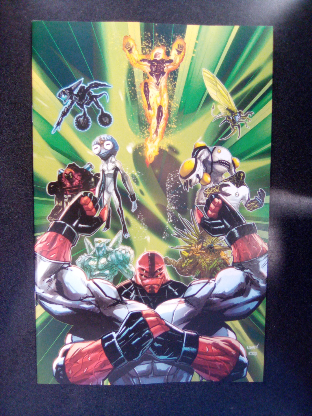 Ben 10 #1 Cover N 1:25 Robert Carey Full Art Variant