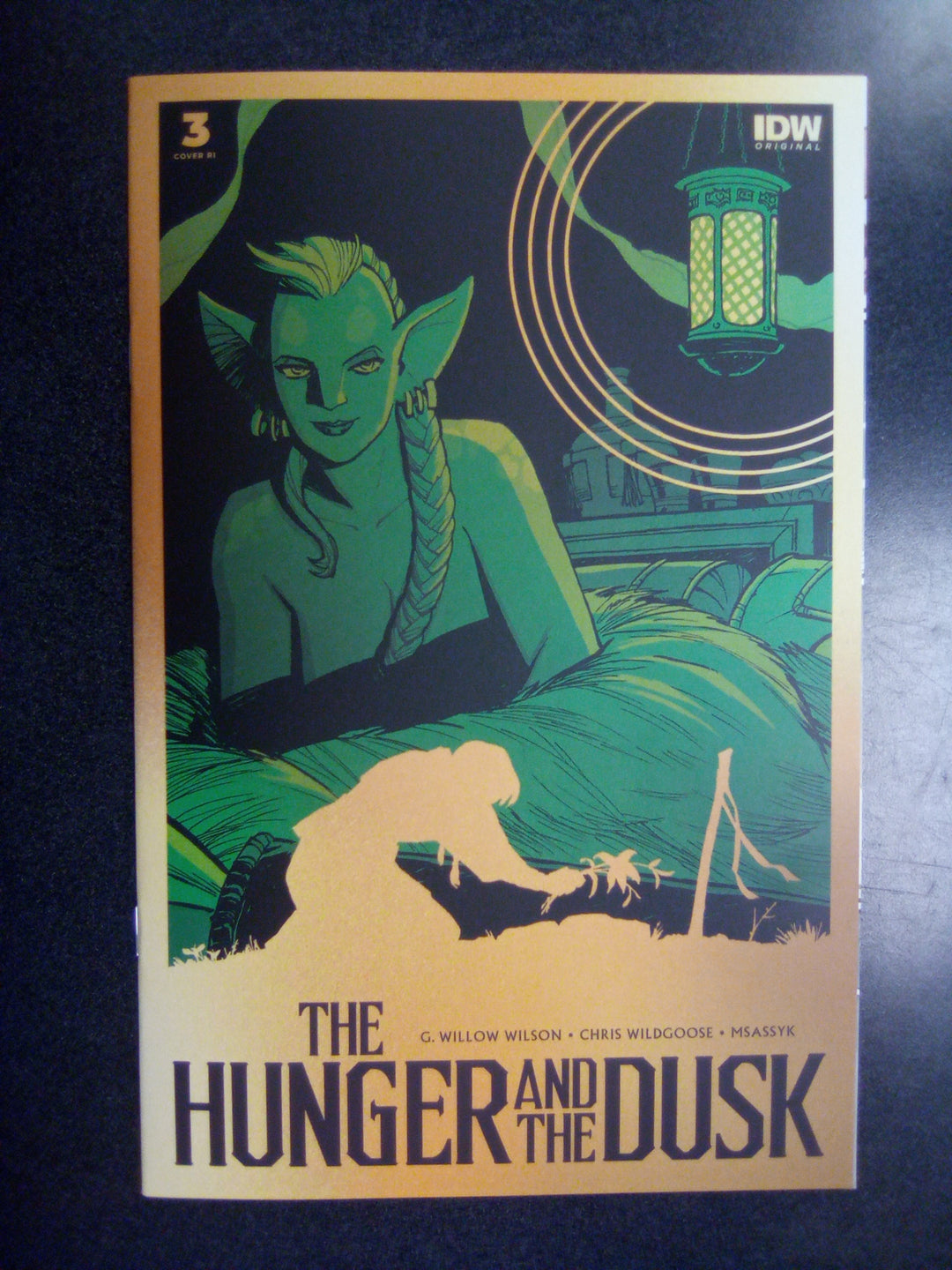 Hunger And Dusk #3 Cover F 50 Chiang Gold