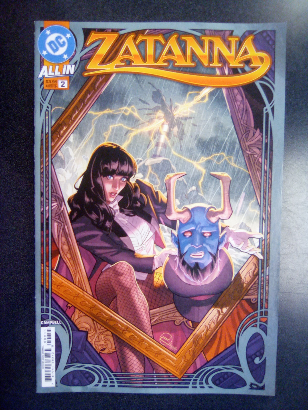 Zatanna #2 (Of 6) Cover A Jamal Campbell