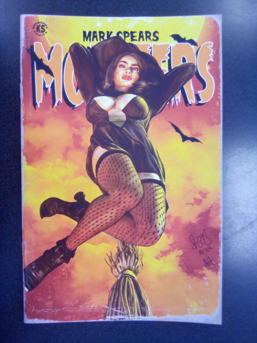 Mark Spears Monsters #7 Cover B Mark Spears Hexy The Witch JSA Classified #1 Homage Variant