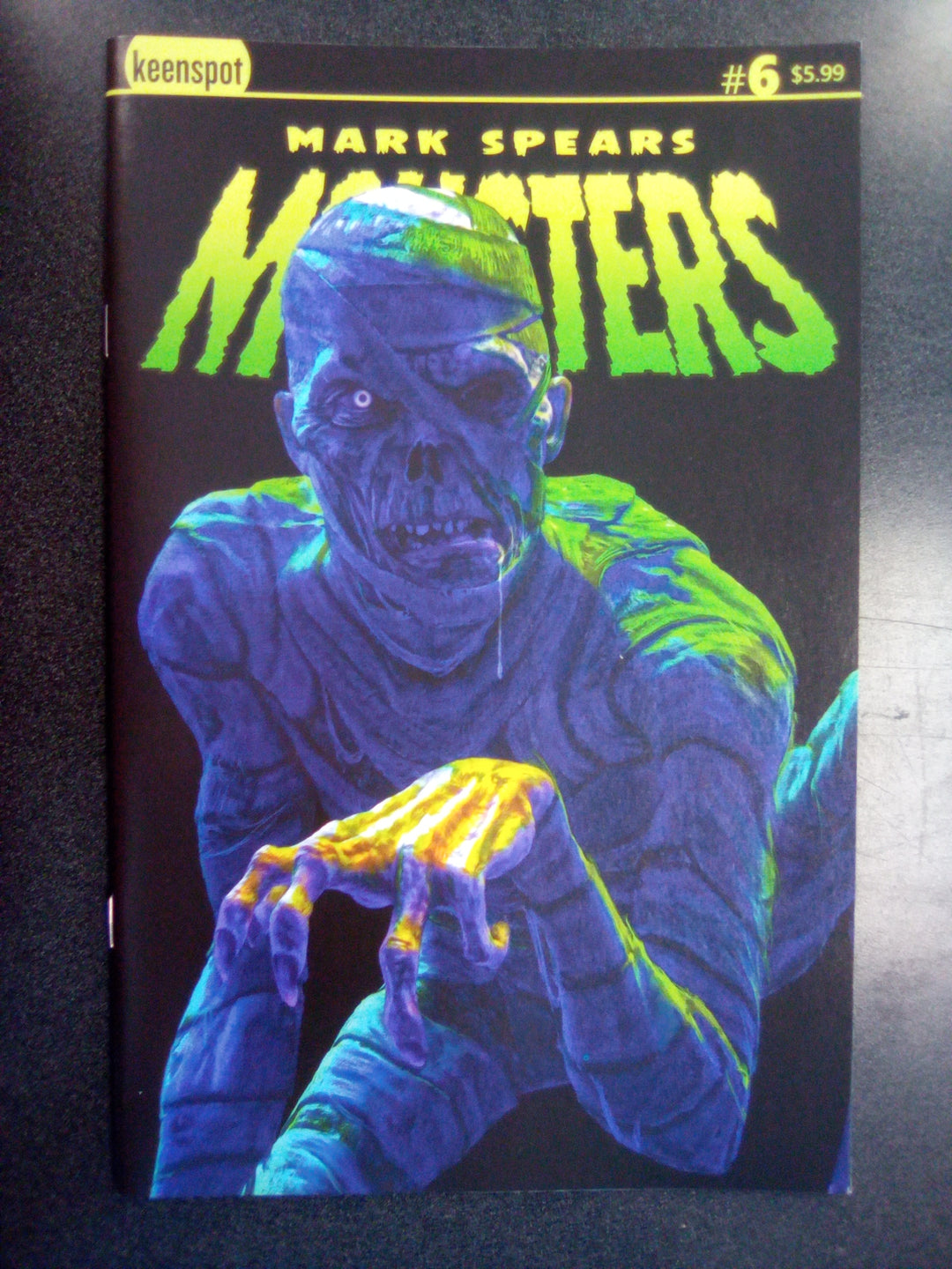 Mark Spears Monsters #6 Cover B Mark Spears The Cursed Mummy Variant