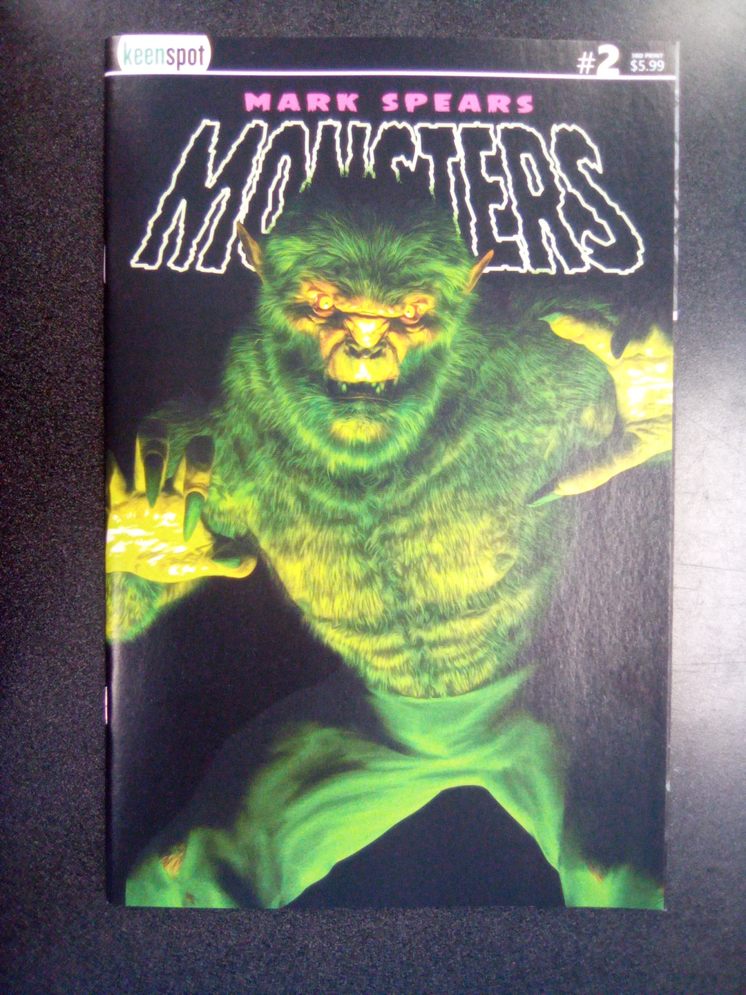 Mark Spears Monsters #2 3rd Print Cover A Mark Spears The Werewolf