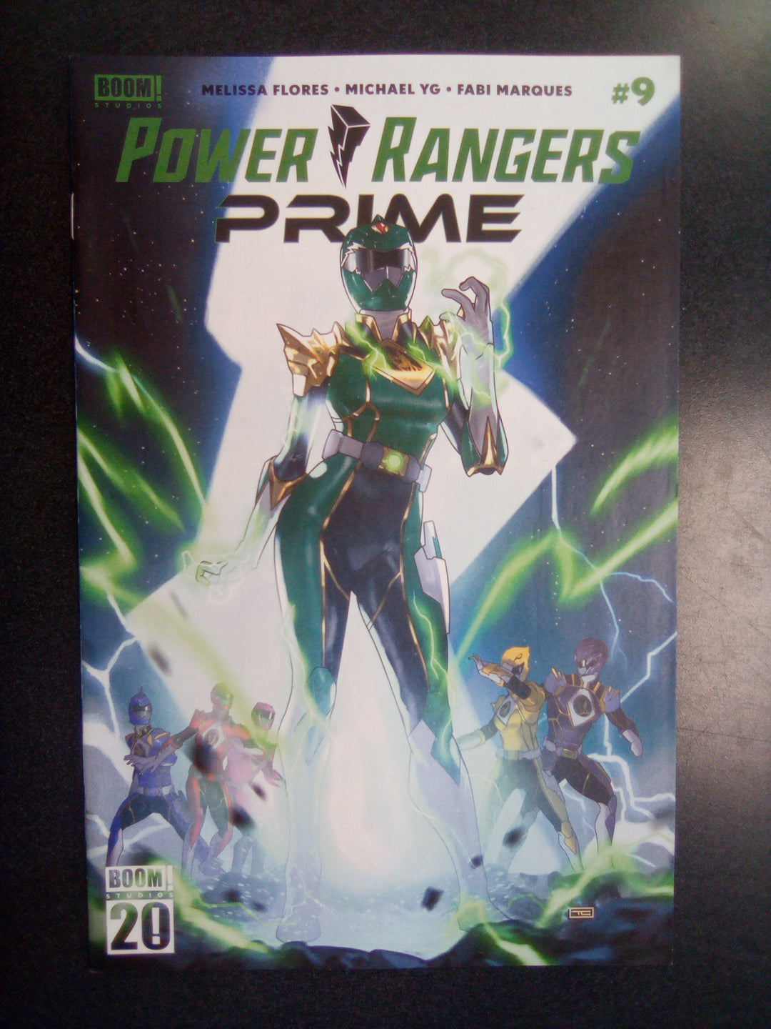 Power Rangers Prime #9 A Main (Dressed, Clarke)