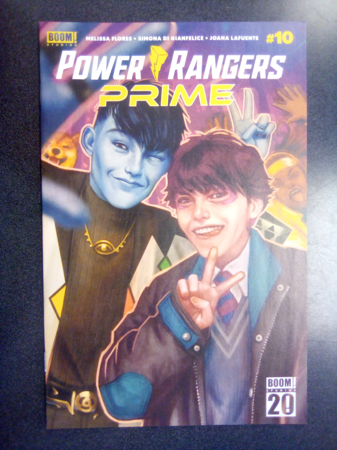 Power Rangers Prime #10 C Boom 20th Anniversary Variant (Puebla)