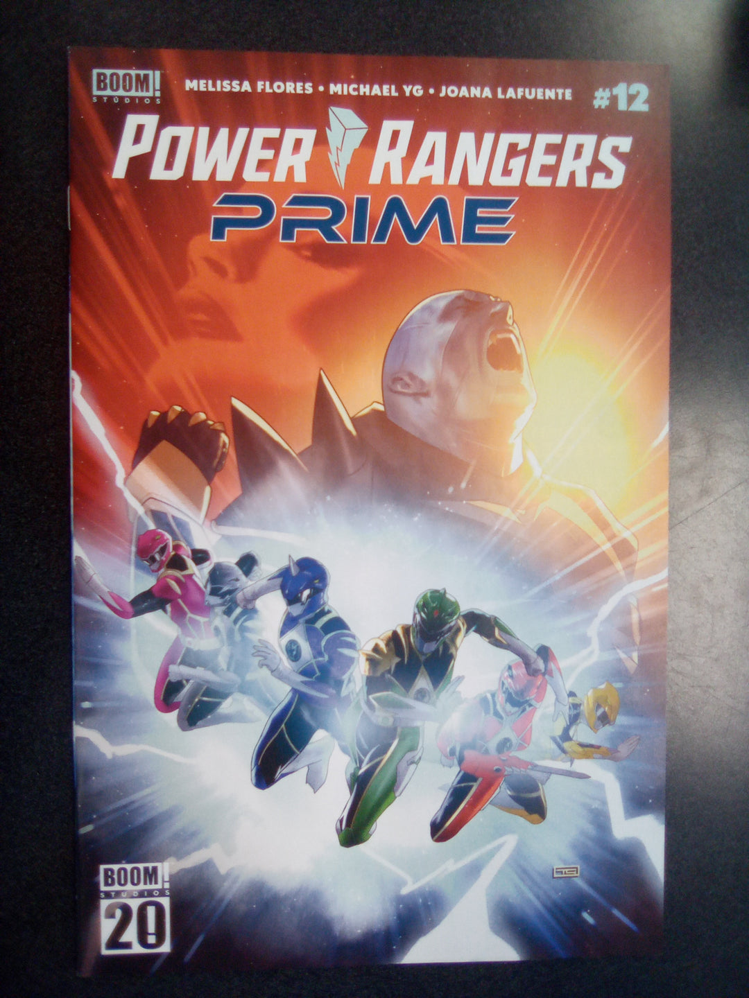 Power Rangers Prime #12 A Main (Dressed, Clarke)