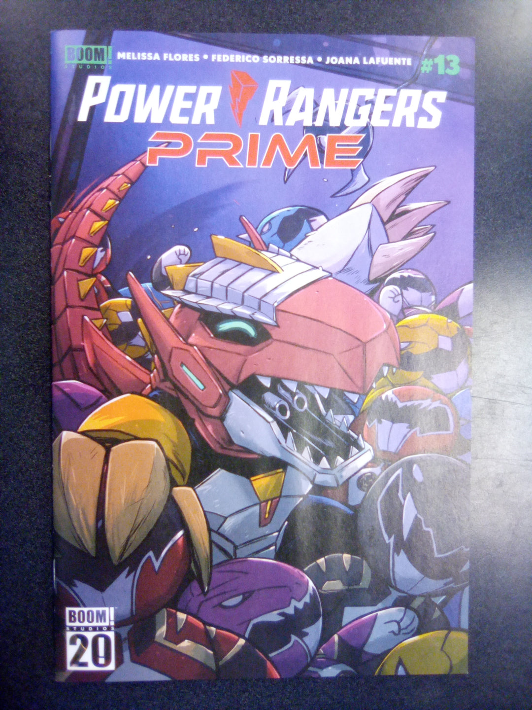 Power Rangers Prime #13 C Boom 20th Anniversary Variant (Dressed, Dialynas)