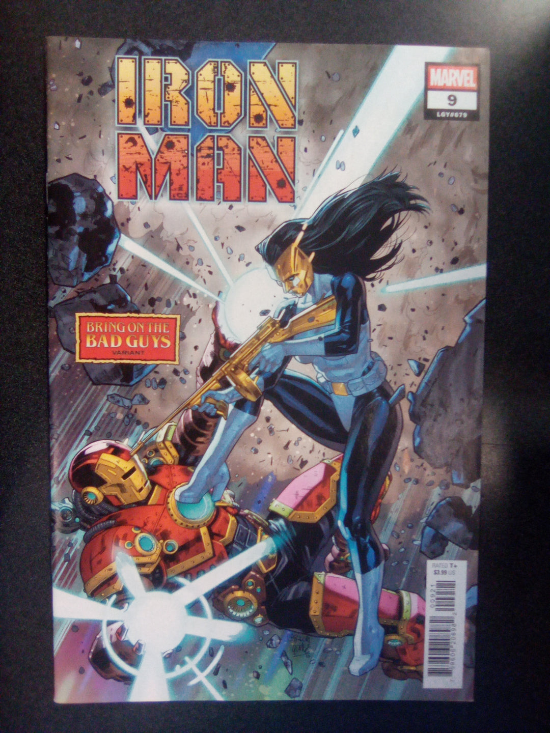 Iron Man #9 Carlos Gomez Bring On The Bad Guys Variant