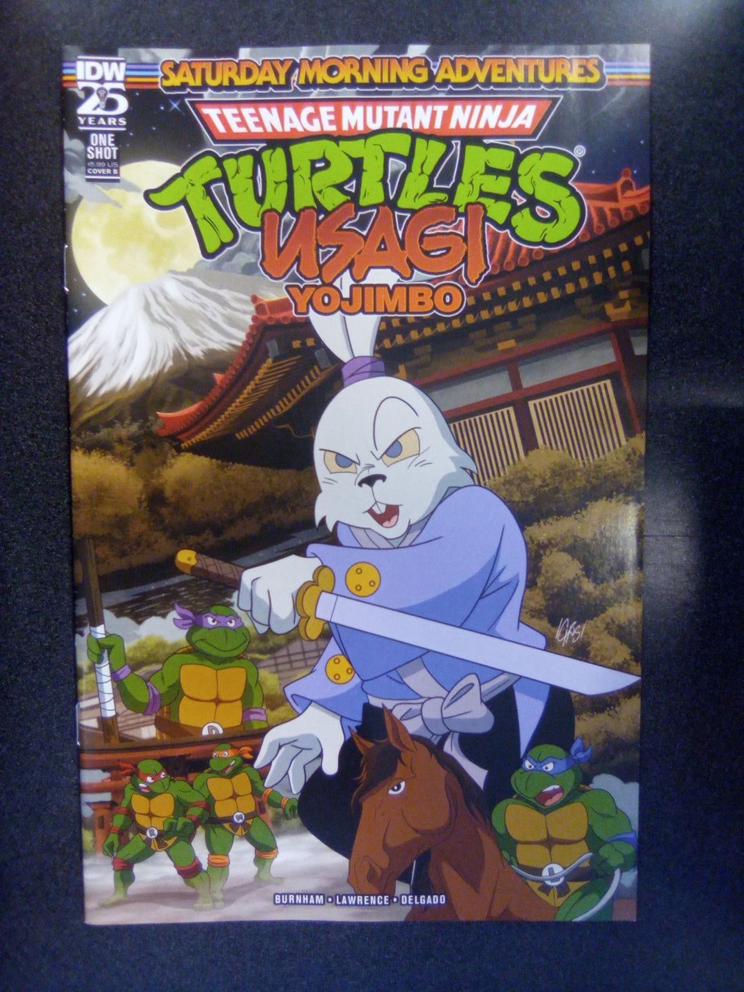 Teenage Mutant Ninja Turtles/Usagi Yojimbo: Saturday Morning Adventures Variant B (Jones)