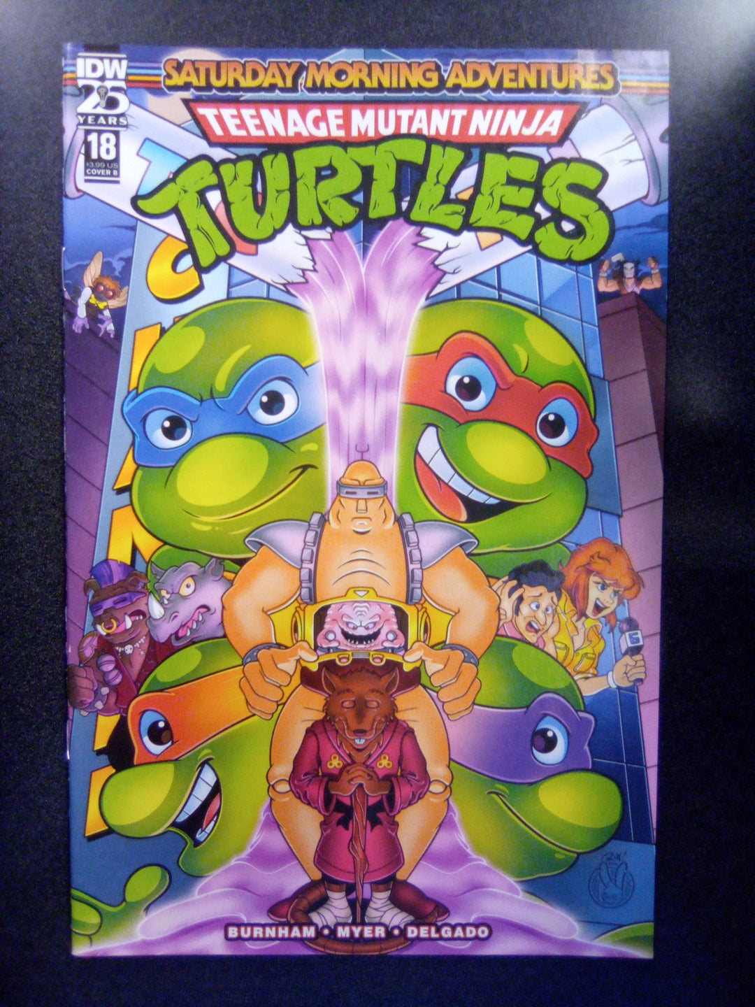 Teenage Mutant Ninja Turtles: Saturday Morning Adventures #18 Variant B (Mack)