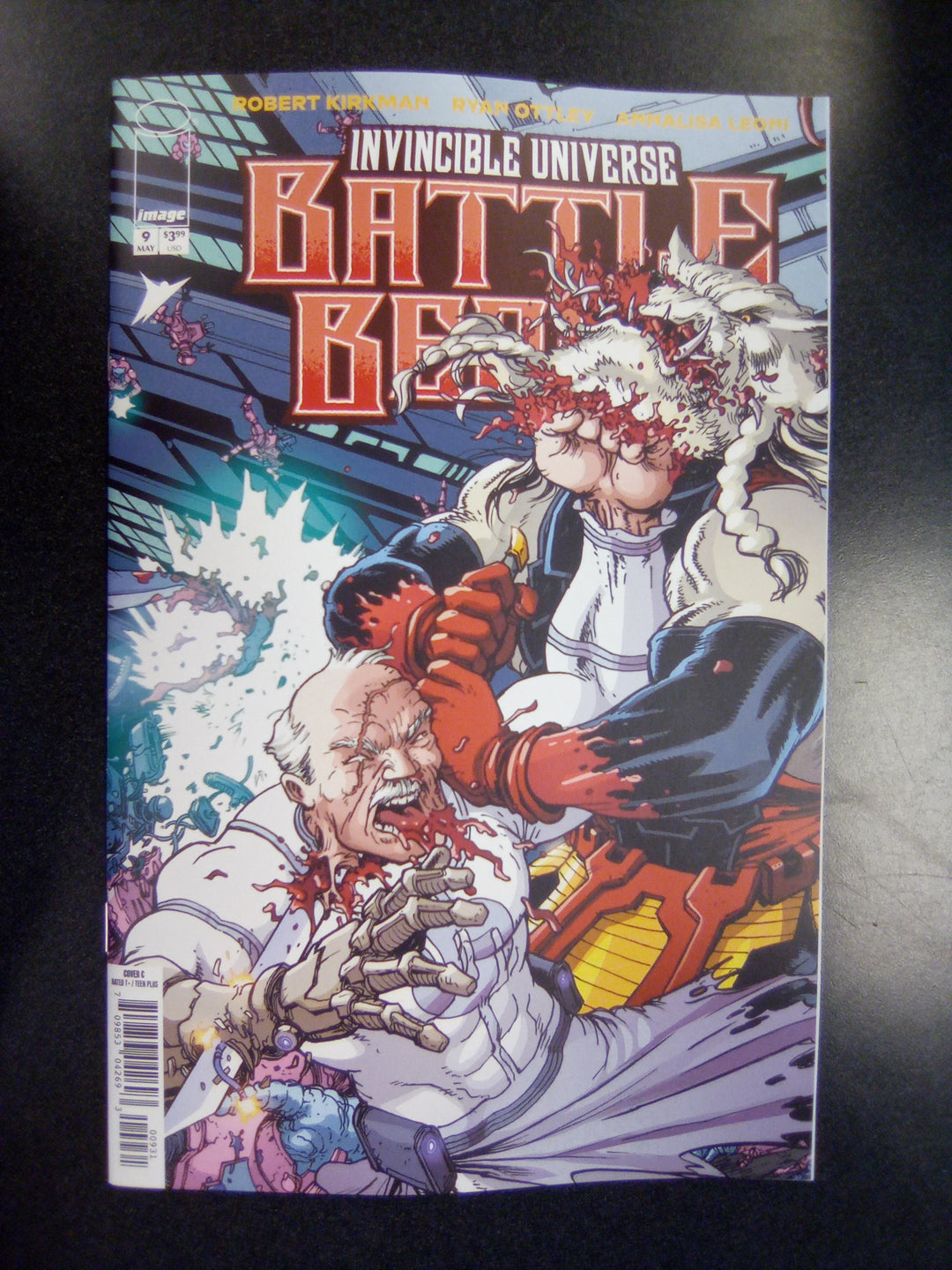Invincible Universe Battle Beast #9 Cover C 1:10 Chris Burnham & Brian Reber Variant