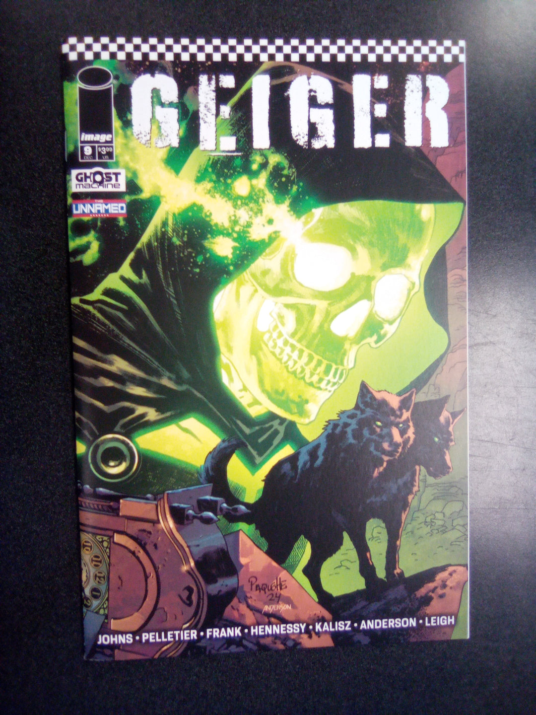 Geiger #9 Cover C Yanick Paquette & Brad Anderson Connecting Variant