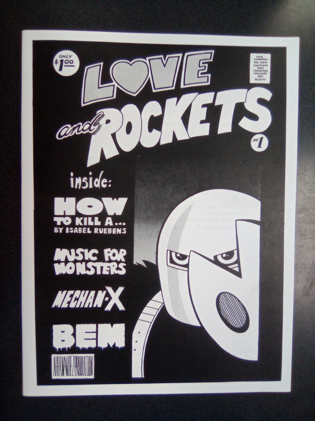Love & Rockets #1 2026 ComicsPro Facsimile Replica Edition