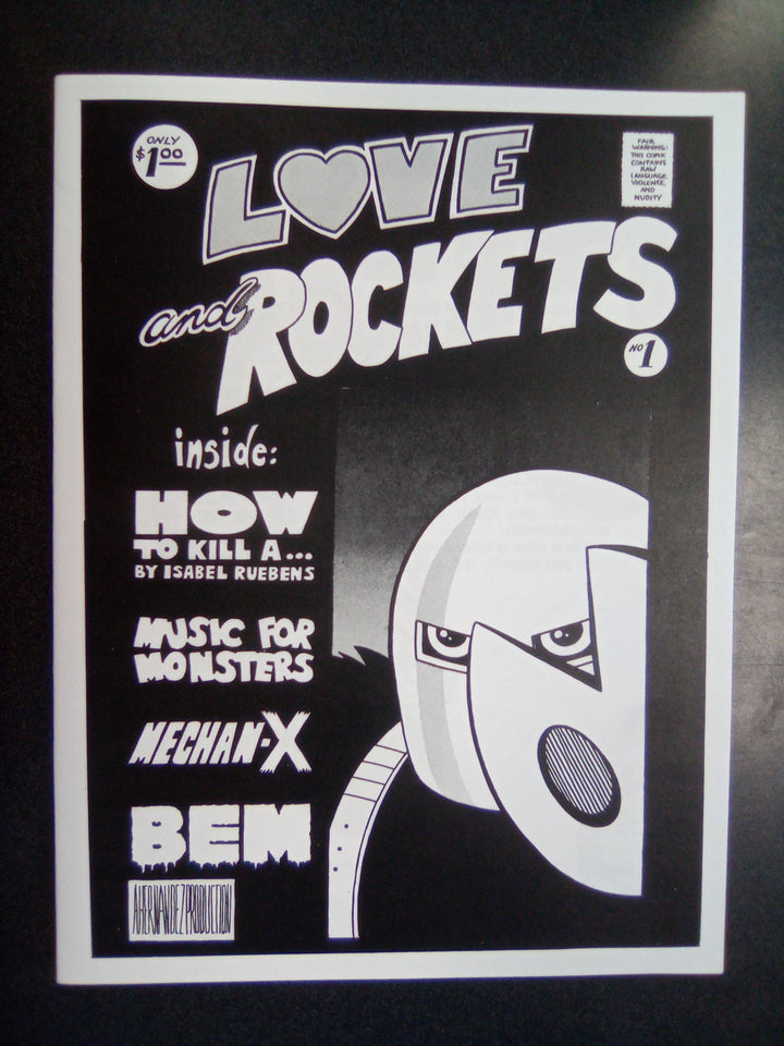 Love & Rockets #1 2026 ComicsPro Facsimile Replica Edition