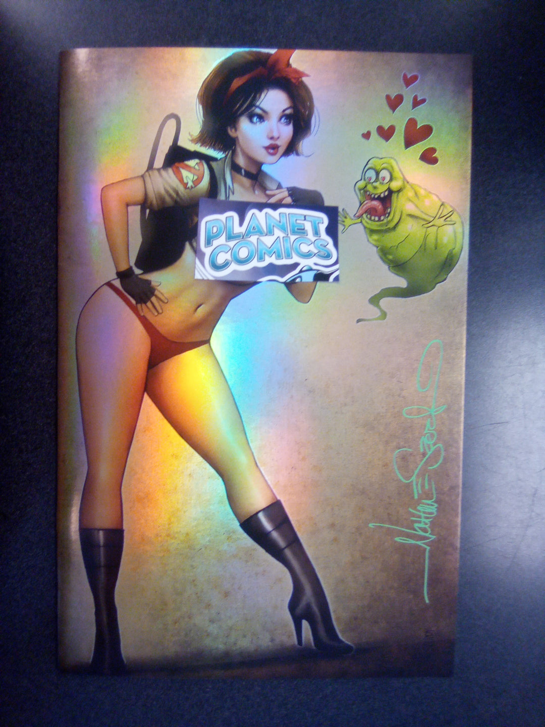 Zirty Girls #3 Ghostbusters Virgin Foil Variant SIGNED