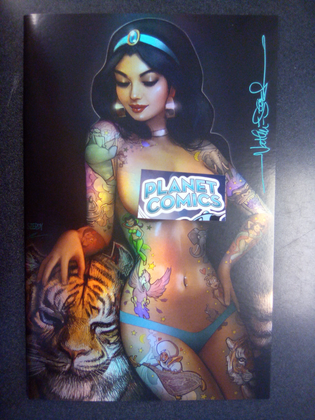 Zirty Girls #3 Jasmine Foil Virgin Variant Signed
