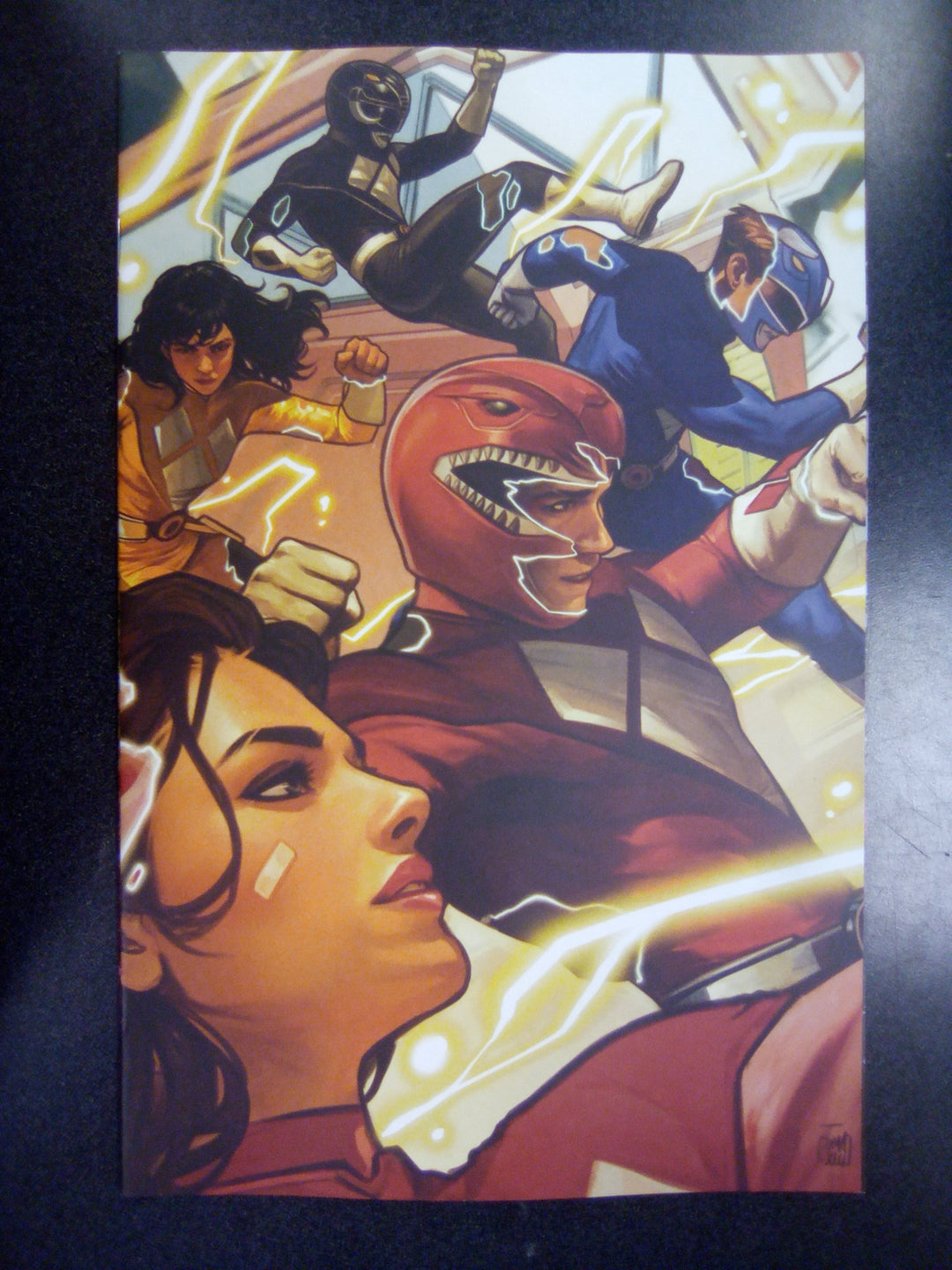 Mighty Morphin Power Rangers (2026) #1 H 1:25 Variant Edition Variant (Full Art, Tomaselli)